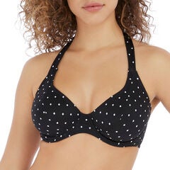 Jewel Cove Underwire Halter Bikini Top