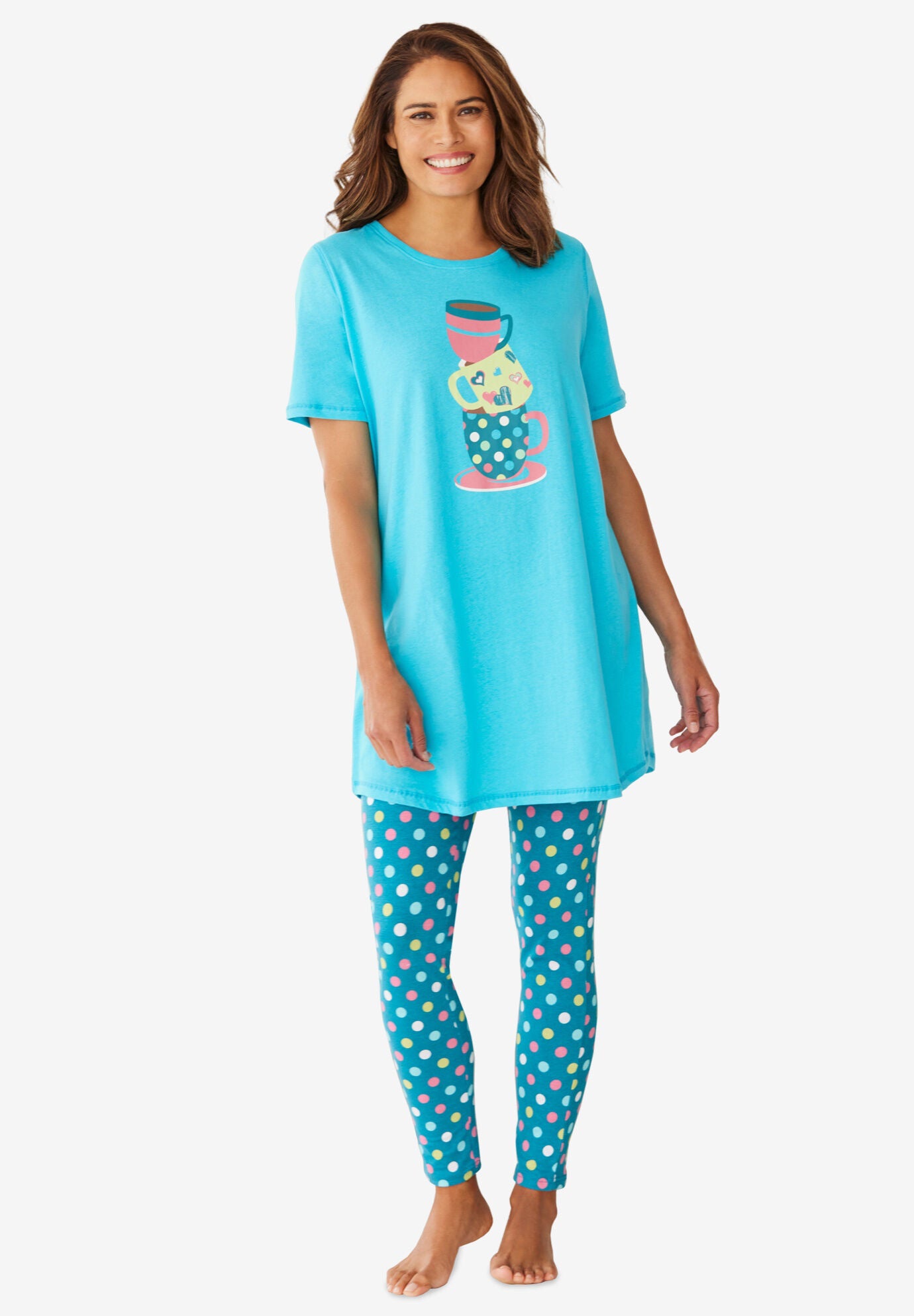 Graphic Tunic PJ Set Roaman s