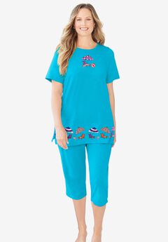 Knit Capri Sleep Set