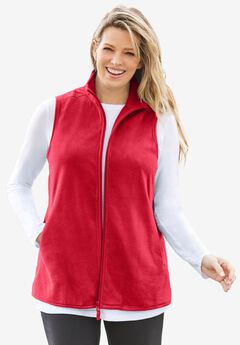 Plus Size Fall Vests