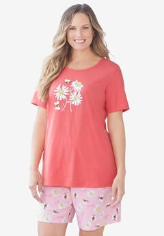 Knit PJ Short Set