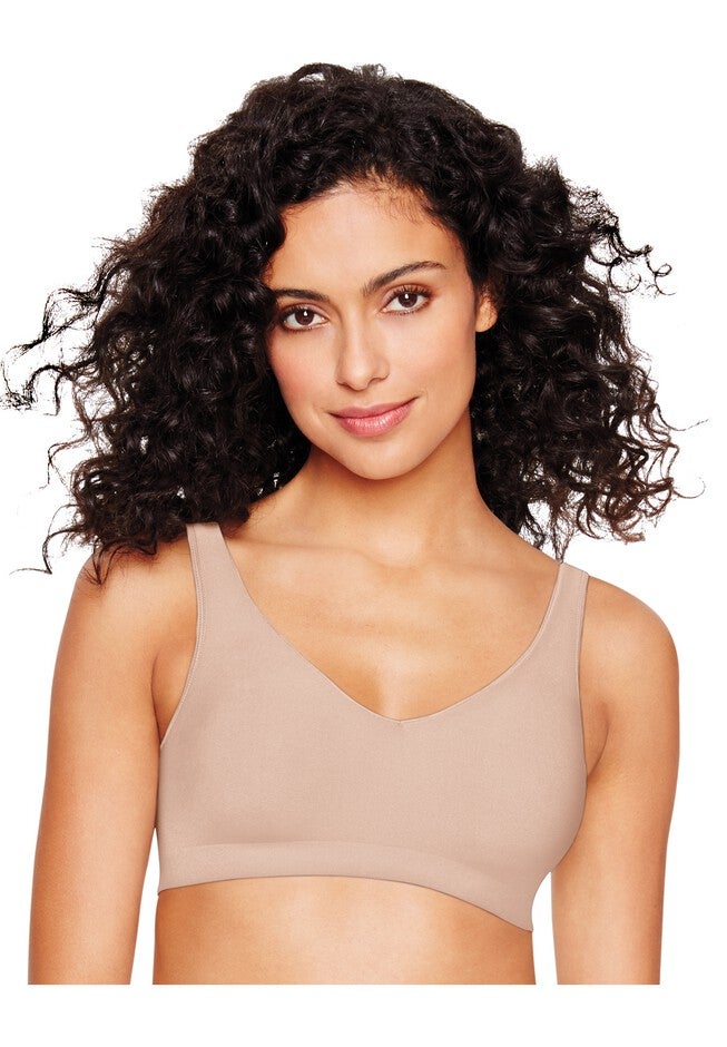 Ultimate Smooth Inside and Out ComfortFlex Fit® Wirefree Bra , SOFT TAUPE, hi-res image number null