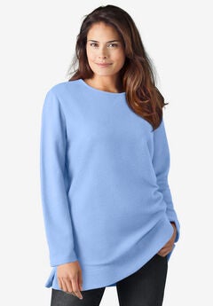Crewneck Ultra Soft Sherpa Sweatshirt