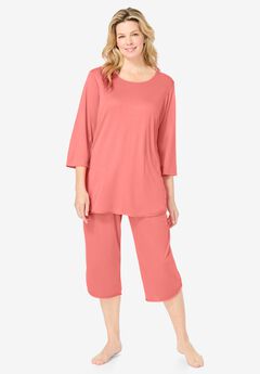 Plus Size Long Sleeve Pajamas