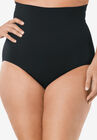 Instant Shaper Medium Control Seamless High Waist Brief, BLACK, hi-res image number null