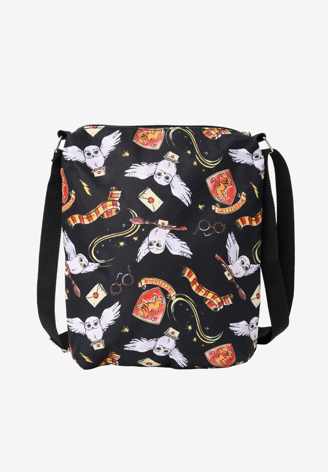 Harry Potter Gryffindor Hedwig Passport Bag Travel Crossbody Purse, , alternate image number 3