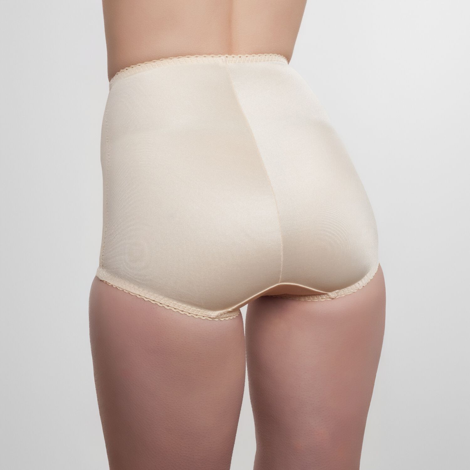 Light Shaping Tummy Control Panty with Inner lining, BEIGE, on-hover image number 1