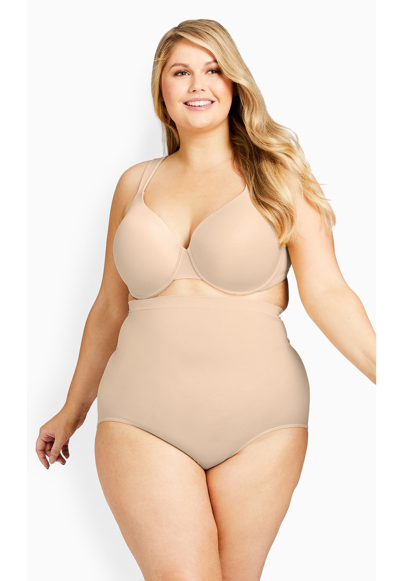 Hi Waist Shaper Brief, NUDE, hi-res image number 0