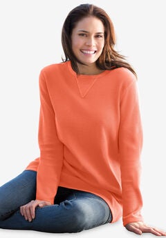 Plus Size Long Sleeves Tunics