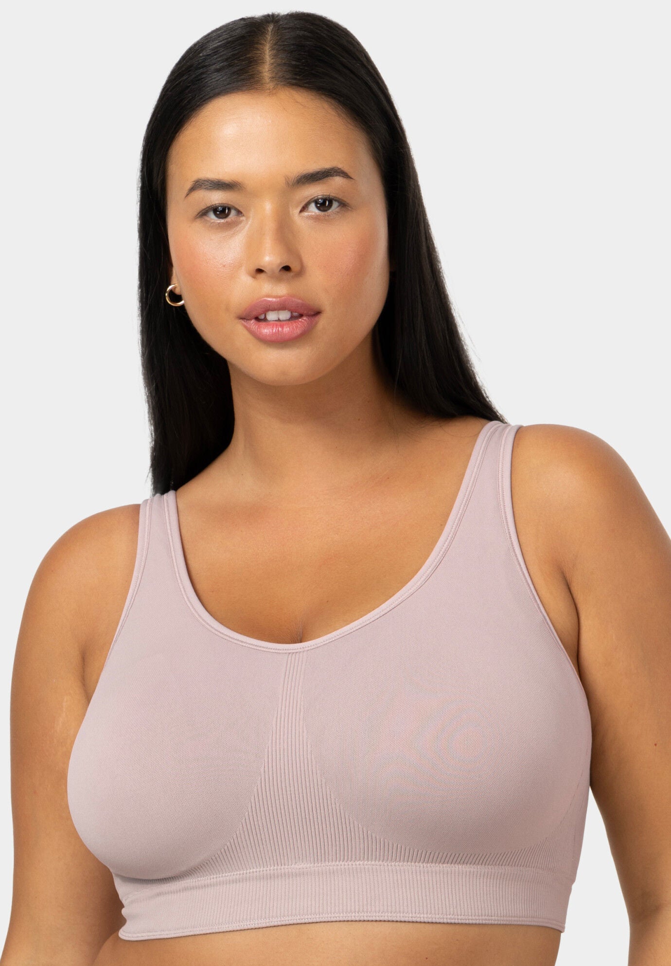 Smooth Seamless Support Wireless Bra, BARK, hi-res image number 0