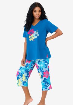2-Piece Capri PJ Set