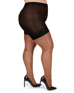 Energizing Plus Size Curvy Control Top Pantyhose