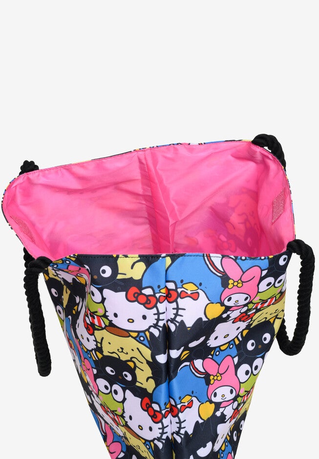 Hello Kitty Tote Bag Travel Beach Carry-On Tote Bag, , alternate image number 3
