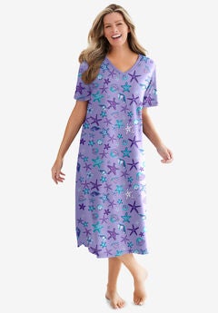 Long Print Sleepshirt
