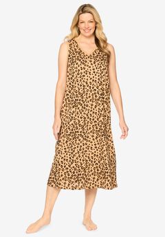 Long Sleeveless Sleepshirt