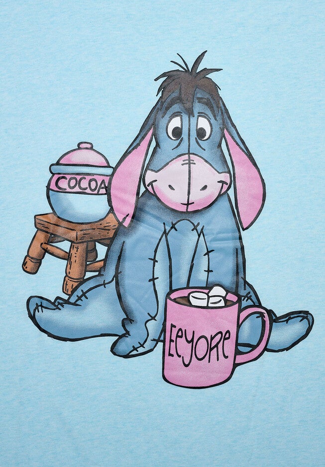 Disney Eeyore Sleep Night Pajamas T-Shirt, , alternate image number 3