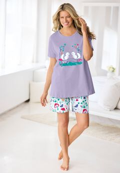 Knit PJ Short Set
