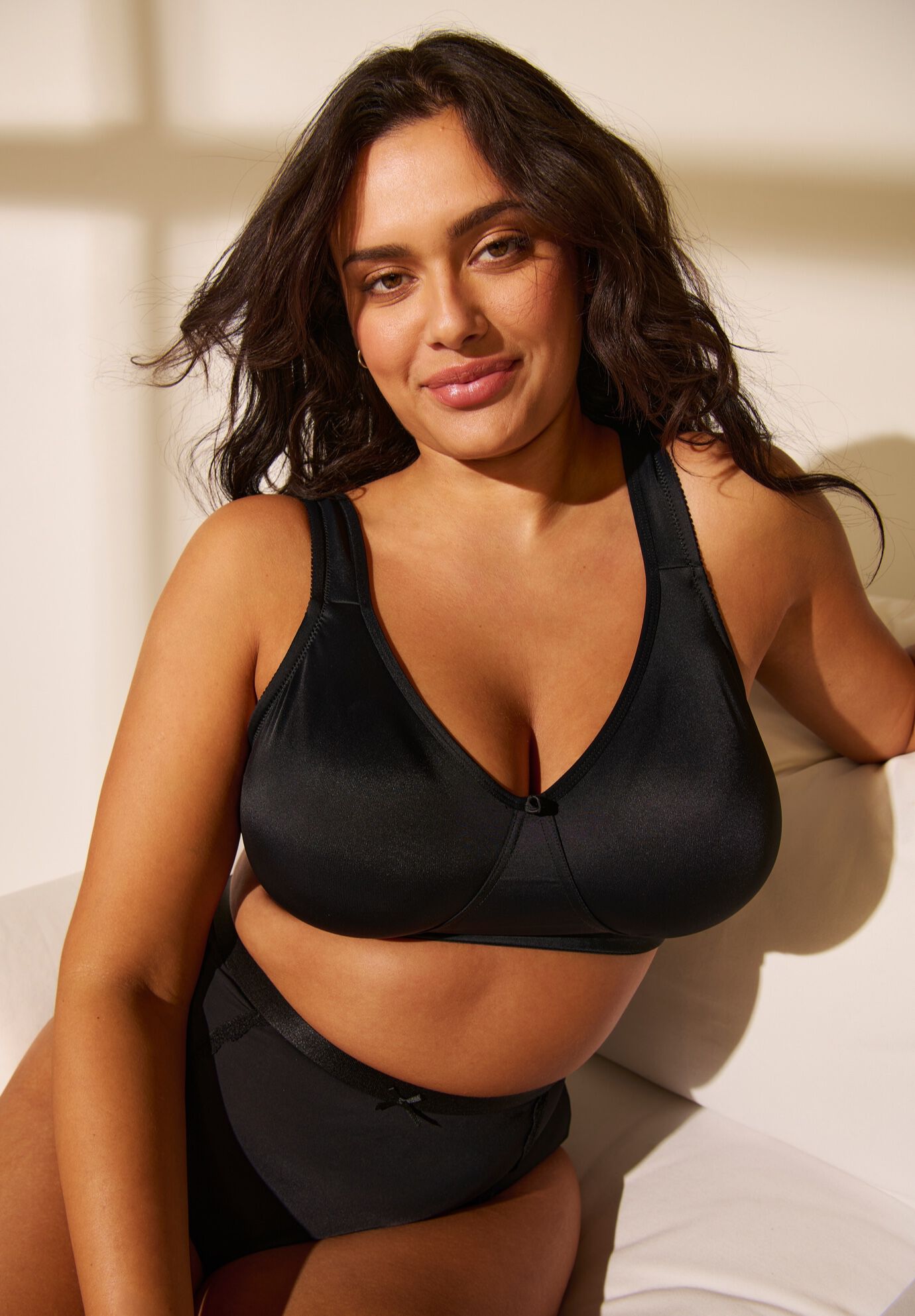 Wireless Microfiber T-Shirt Bra, , alternate image number 5