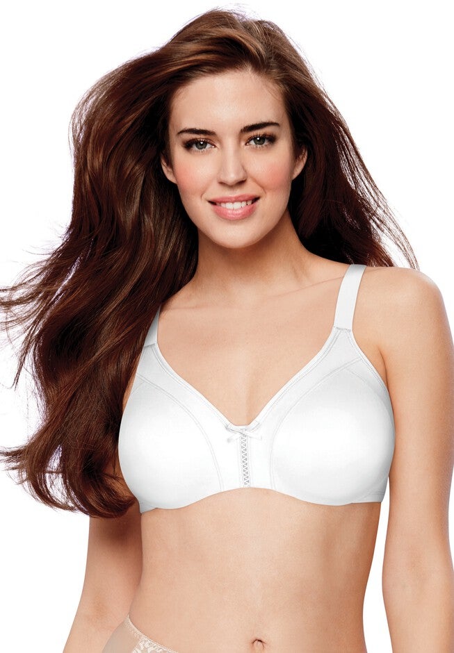 Double Support® Soft Touch Cool Comfort® Underwire Bra , WHITE, hi-res image number null