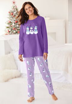 Plus Size Jogger Pajama Sets