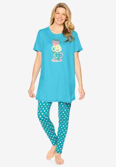 Graphic Tunic PJ Set