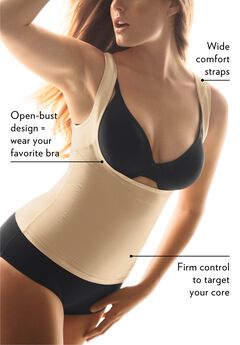 Power Shaper Firm Control Wear-Your-Own-Bra Shaper Tank