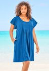 Box-Pleat Cover Up , DREAM BLUE, hi-res image number null