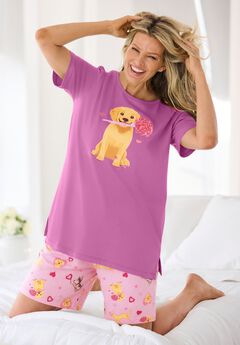 Knit PJ Short Set