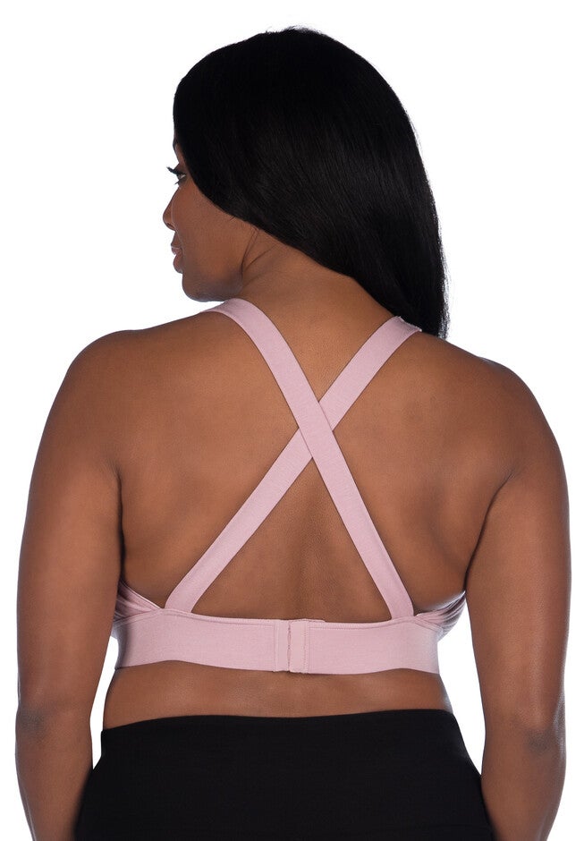 The Greta - Crossback Wirefree Bralette Bra, , alternate image number 4