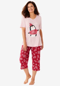 2-Piece Capri PJ Set