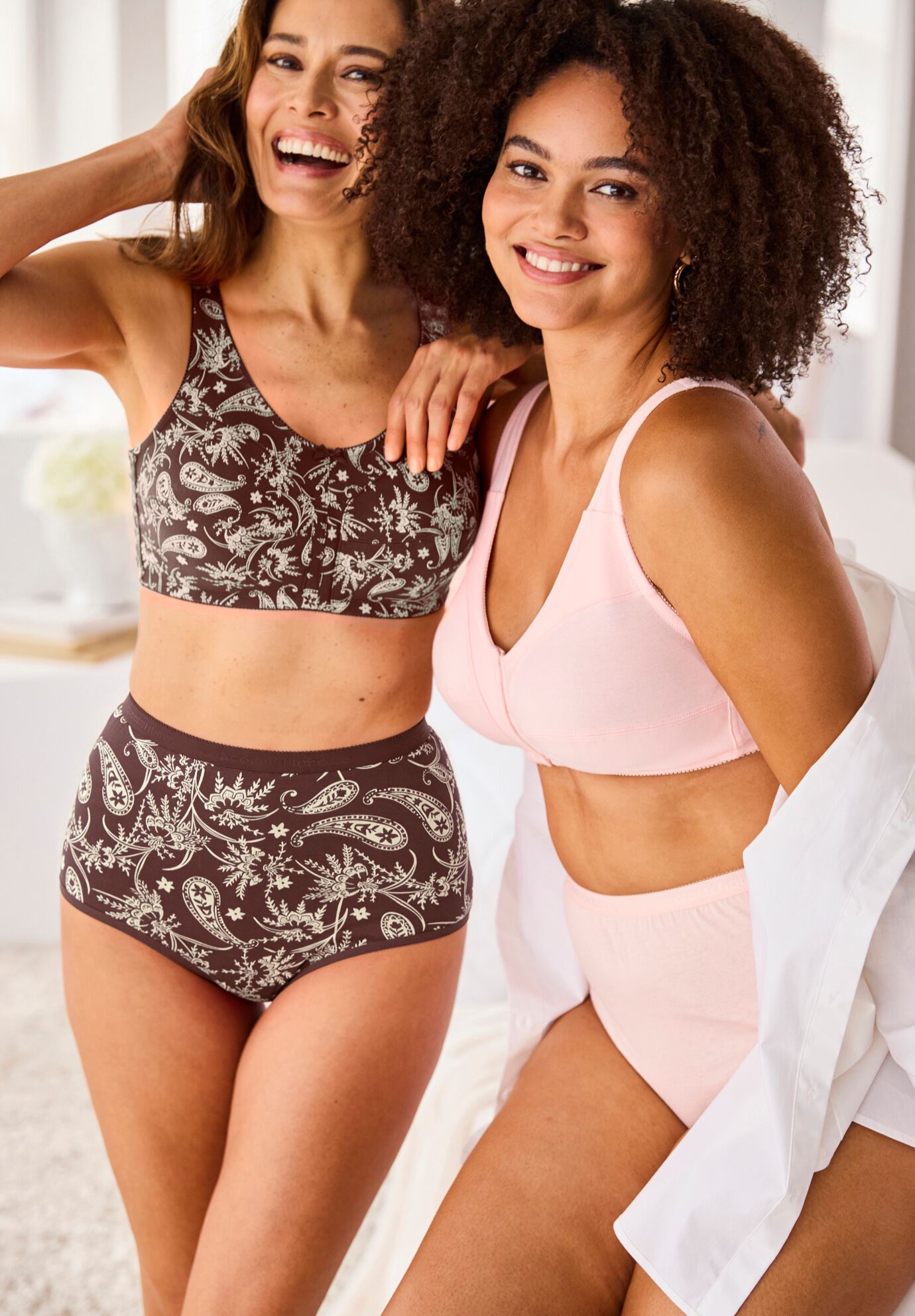Comfort Choice&reg; Front-Close Wireless Bra, , alternate image number 6