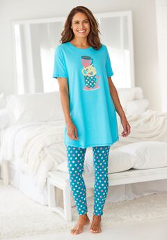 Graphic Tunic PJ Set