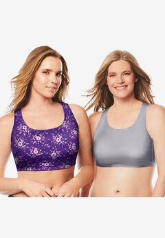 Wireless Sport Bra 2-Pack
