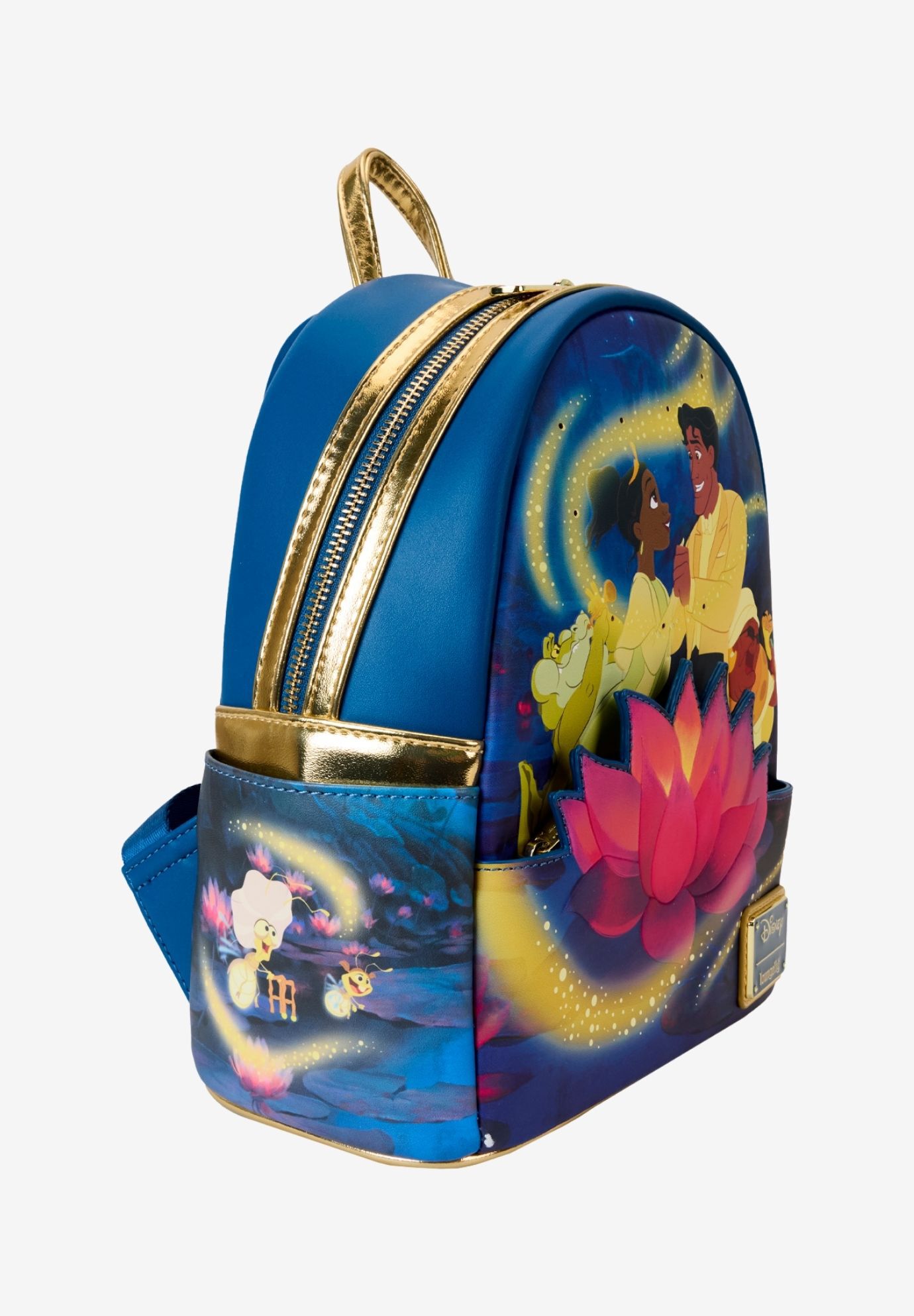 Loungefly x Disney Princess And The Frog Mini Backpack, BLACK, alternate image number 6