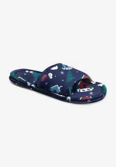 Cotton Slide Slippers