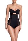 Brazilian Flair High Waist Thong , BLACK, hi-res image number null