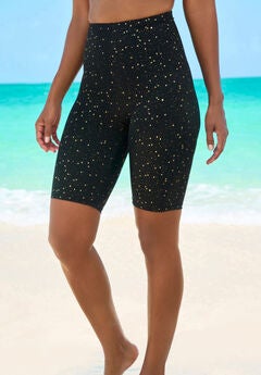 High-Waist Swim Bike Short