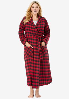 Long Flannel Robe