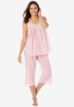 Sleeveless PJ Capri Set