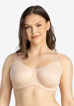 Pearl Non-Padded Seamless Minimizer Bra
