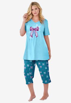 2-Piece Capri Cotton PJ Set