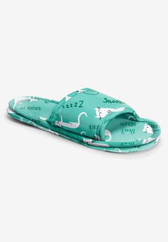 Cotton Slide Slippers