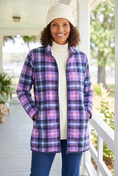 Zip-Front Microfleece Jacket