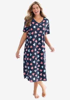 Long Print Sleepshirt