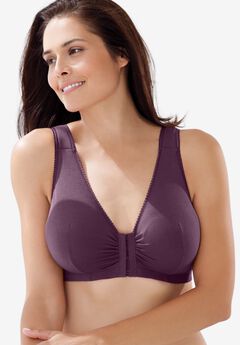 Plus Size Front Close Cotton Bras