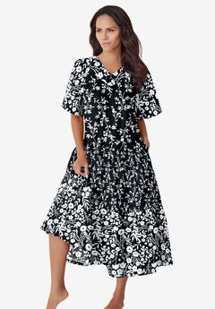 Plus Size Tiered Midi Dresses