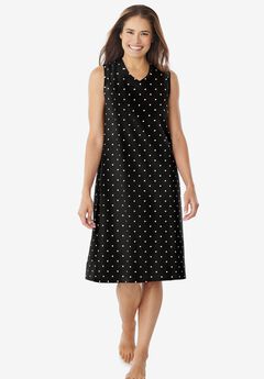 Short Sleeveless Sleepshirt
