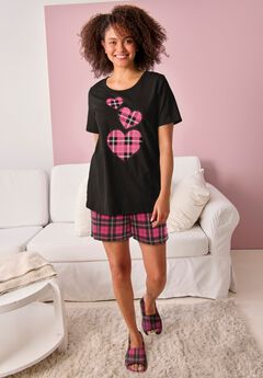 Knit PJ Short Set