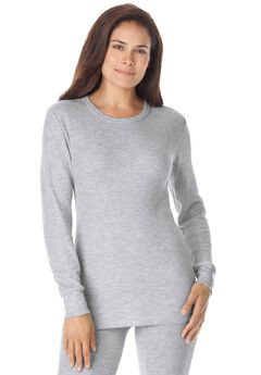 Thermal Crewneck Long-Sleeve Top