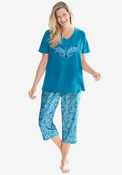 2-Piece Capri PJ Set